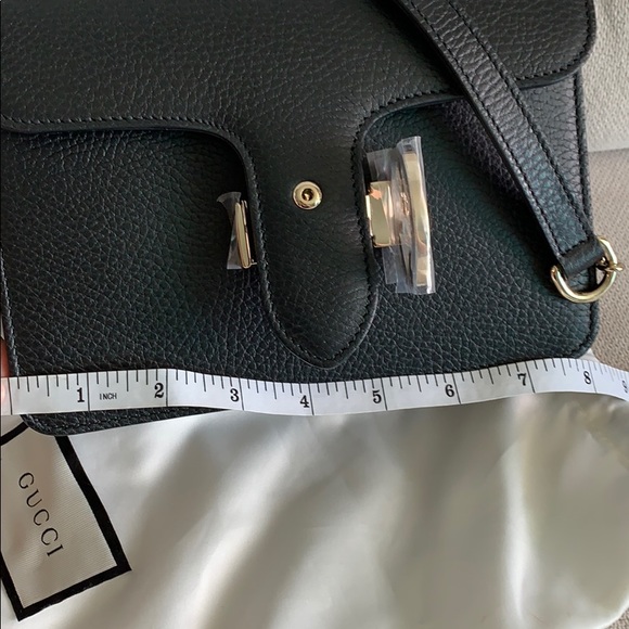 NEW Gucci purse, gorgeous black leather! - Picture 5 of 6
